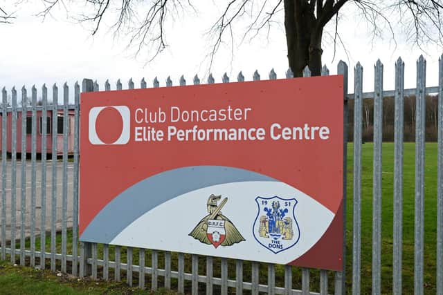 Doncaster Rovers training ground at Cantley Park