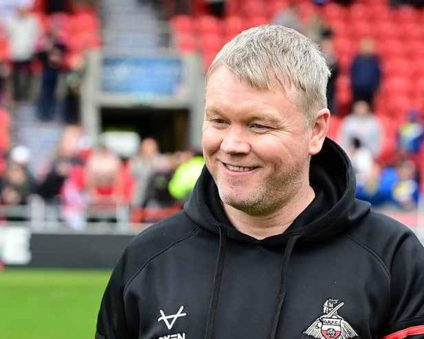 Grant McCann's Doncaster can become history-makers at Gillingham tomorrow. (Picture:Andrew Roe/AHPIX LTD)
