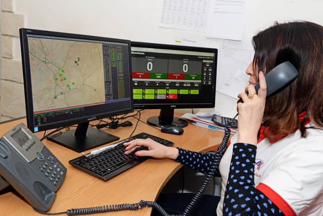 Despatcher Julie Kay, pictured in the Control Room. NDFP-18-02-20 Absolute Cabs 3-NMSY