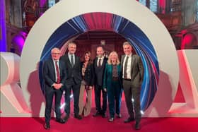 Oliver Coppard and the mayors at the government's international investment summit in London.