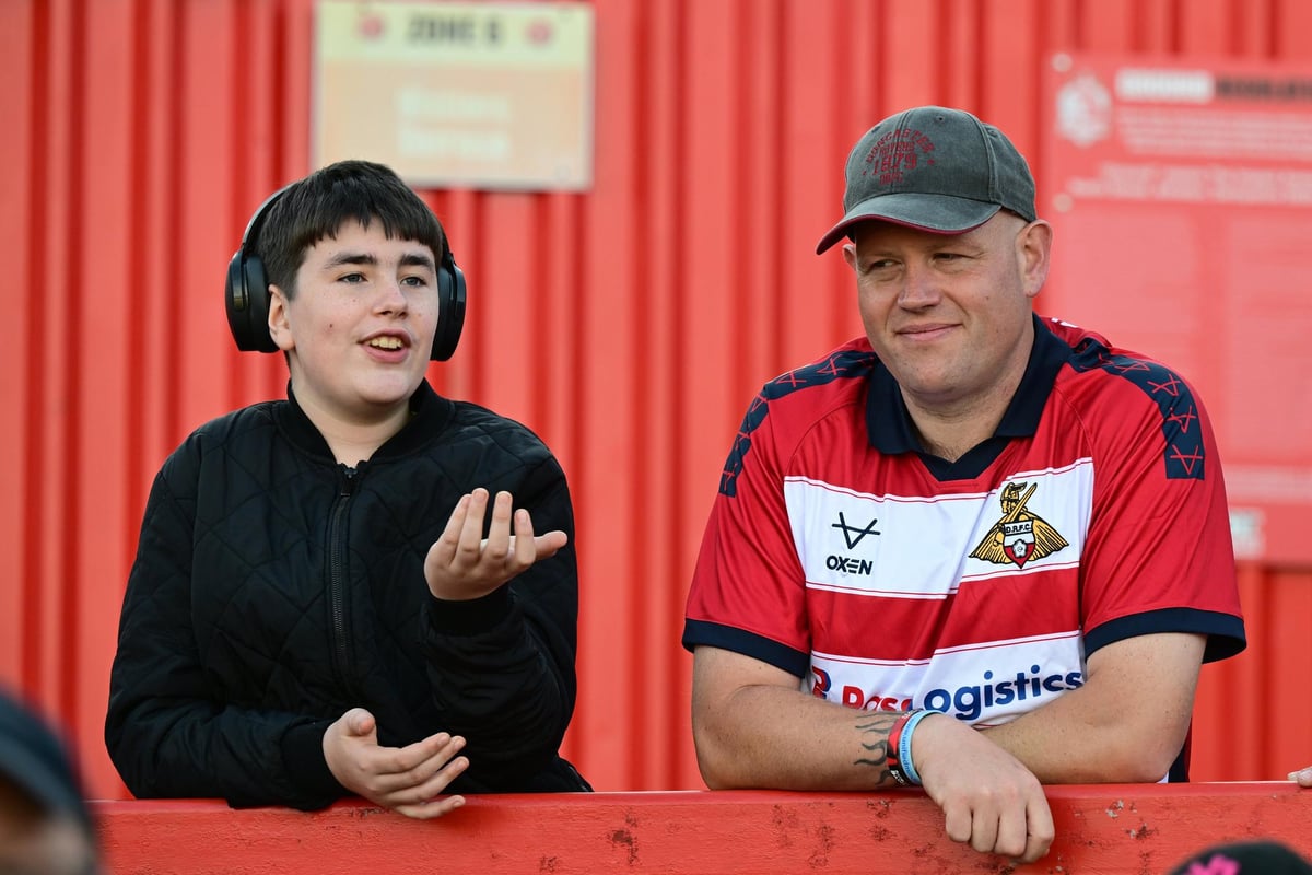 See if you are in our gallery of the Doncaster Rovers fans who headed to Alfreton last night