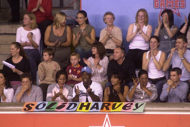 Pictured at the Games being held at Ponds Forge, Sheffield in 2003. Seen is the crowd that turned up to support the event but who can you recognise?