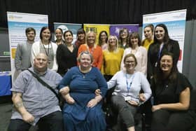Representatives from organisations involved in the work to enhance community mental health services in the city are pictured at the Legacy Centre, Doncaster