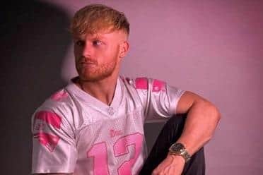 Adam recently won UK’s first-ever Pride Championship for LGBTQ+ wrestlers.