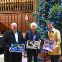 (From Left to Right) Fabian Braithwaite, President of Doncaster Chamber, Ros Jones CBE, Mayor of Doncaster, and Dan Fell, Chief Exec of Doncaster Chamber.