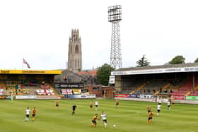 Boston United v Doncaster Rovers (photo by Alex Pantling/Getty Images).