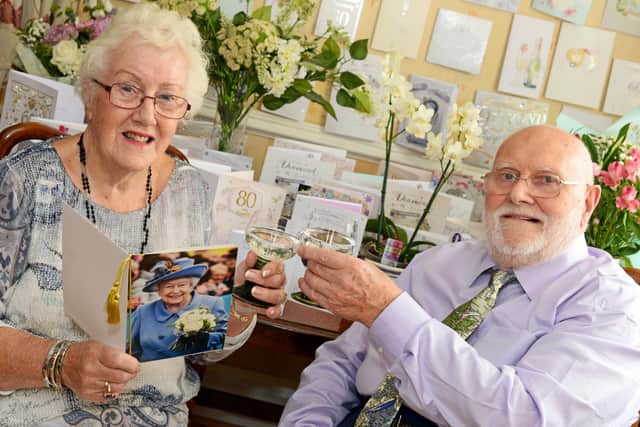 Josephine and John Share, of Warmsworth, pictured celebrating their diamond wedding anniversary five years ago.
