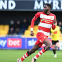 Mo Faal's loan spell at Rovers came to an abrupt end in January. Picture Howard Roe/AHPIX LTD.