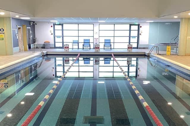 Nuffield Health closed its pool over low water levels.