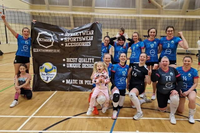 The Miners Doncaster Ladies will take on Stockport Volleyball Club for a place in Volleyball England’s National Shield final.