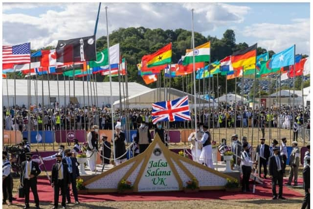 Muslims from Doncaster were among thousands from across the UK who attended the event.