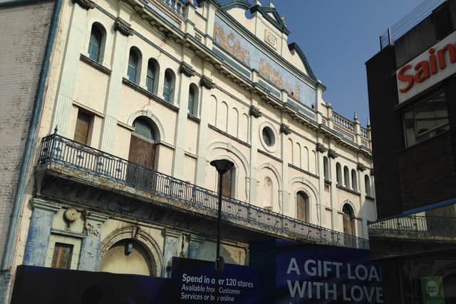 Theatres Trust funds 10 theatres at risk including Doncaster Grand on the road to reopening.