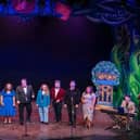 2024’s festive fundraiser with the ensemble of Jack and Beanstalk and Cast staff - Credit: Robling Photography