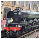 The Flying Scotsman will pass through Doncaster today.
