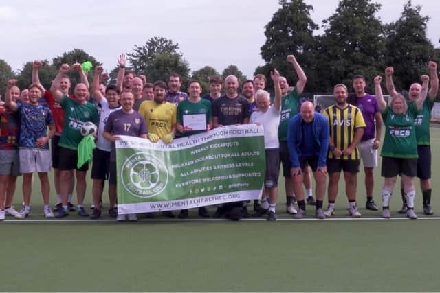 Mental Health FC has won a prestigious honour.