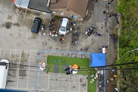 DBTH Charity abseil.