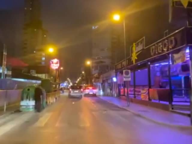 The deserted streets of Benidorm: Video: (Benidorm All Year Round).