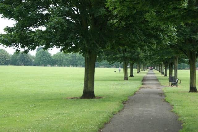 A woman was sexually assaulted on Doncaster's Town Fields.