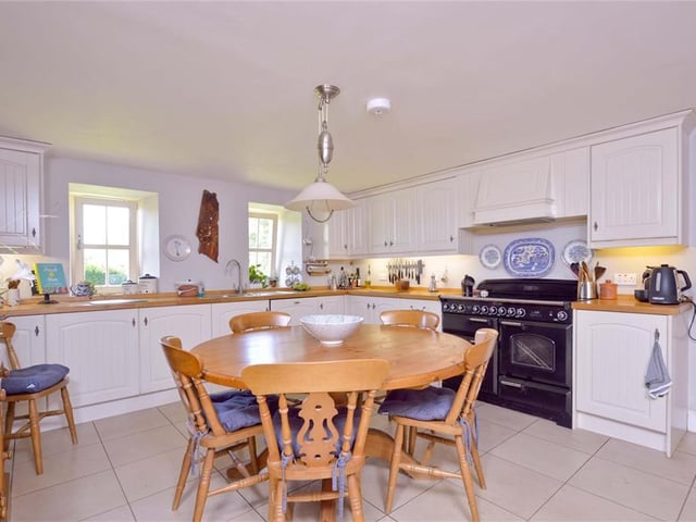 There is plenty of space for family dining and entertaining