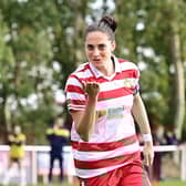 Belles skipper Jess Andrew equalised against Northampton.