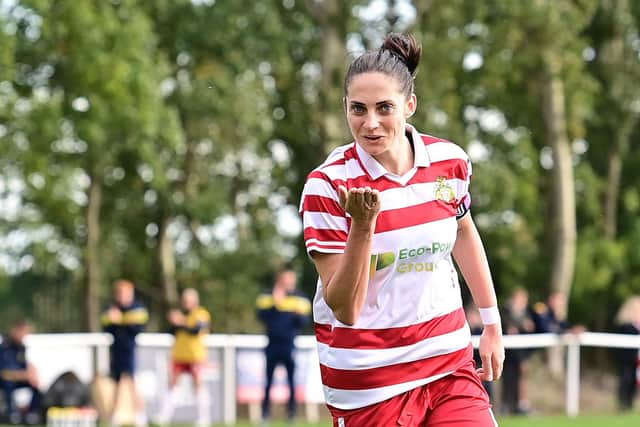 Belles skipper Jess Andrew equalised against Northampton.