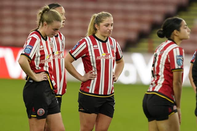 Sheffield United were the highest ranked Yorkshire team in the pyramid but have lost their place in the FA Women's Championship (Picture: Andrew Yates / Sportimage)