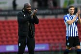 Darren Moore will return to Doncaster Rovers with his newly promoted Sheffield Wednesday side next month.