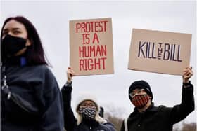 The Kill The Bill protest will be held in Doncaster this Saturday. (Photo: Getty).