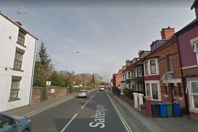 Finally, there was 1 more case of anti-social behaviour reported near Saltergate Lane in July 2020.