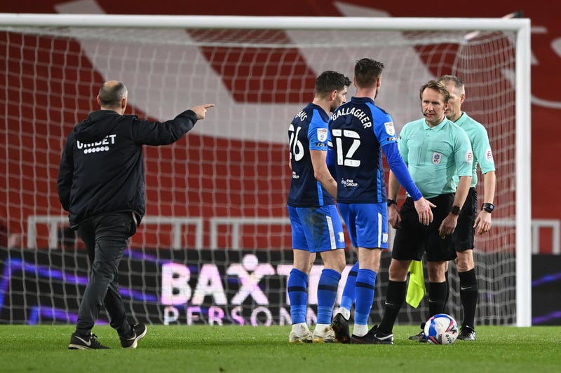 Preston midfielder Paul Gallagher has hit out at Middlesbrough Sam Morsy for his role in seeing his teammate Alan Browne sent off on Tuesday night, claiming he "has a history" for foul play, and that his Boro teammates admitted he does the same in training. (The 72)