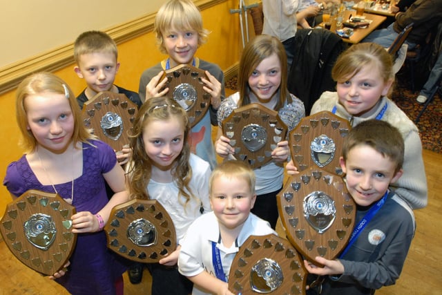 Award winners from South Tyneside Swimming Club in 2006. Are you pictured?