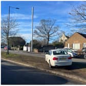 Drivers are continuing to dump cars on the verge outside Doncaster Royal Infirmary.
