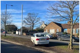 Drivers are continuing to dump cars on the verge outside Doncaster Royal Infirmary.