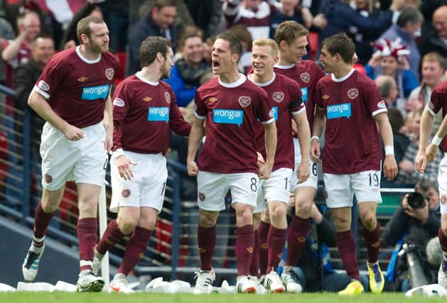 Hearts upset the odds with their win over Celtic. Picture: SNS
