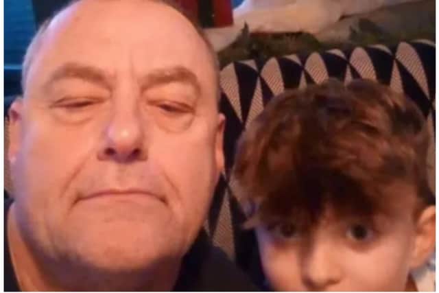 Bailey has organised a fundraising campaign for his seriously ill grandad Chris Chapman.