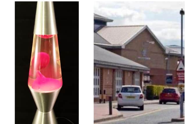 Lava lamps are used to help calm inmates at Doncaster prison in a special serene area.