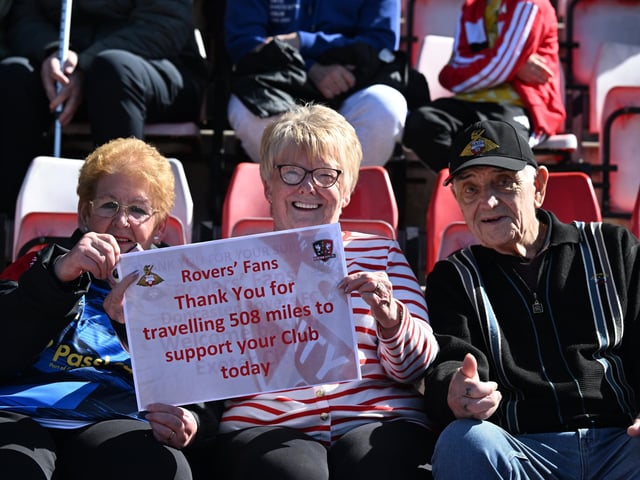 It was a long day for those Doncaster Rovers fans who travelled to watch their team against Exeter.