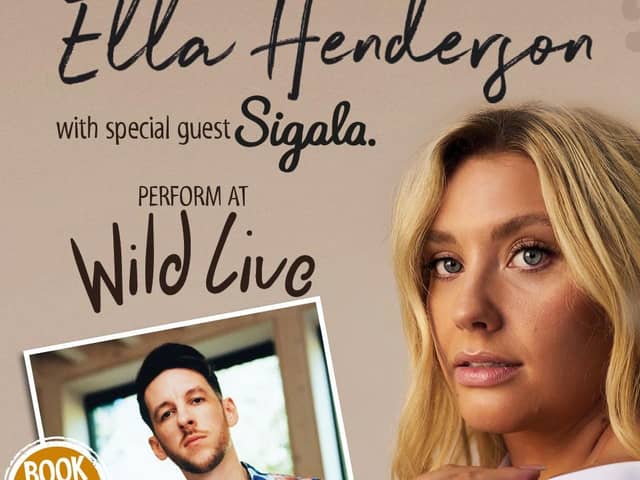 Two huge names in the music industry - Ella Henderson and Sigala - confirmed to perform at Yorkshire Wildlife Park.