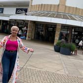 Di at the centre with skipping rope