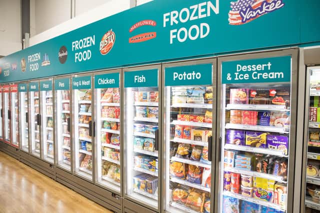 Poundland has extended its frozen food range to Mexborough.