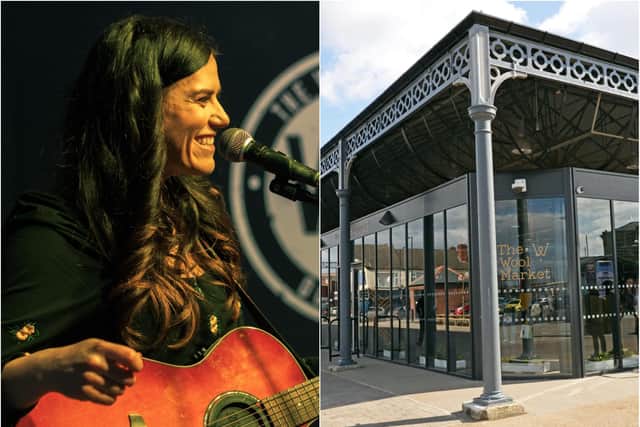 Laura Kelly will be part of the live stream concert from Doncaster Wool Market.