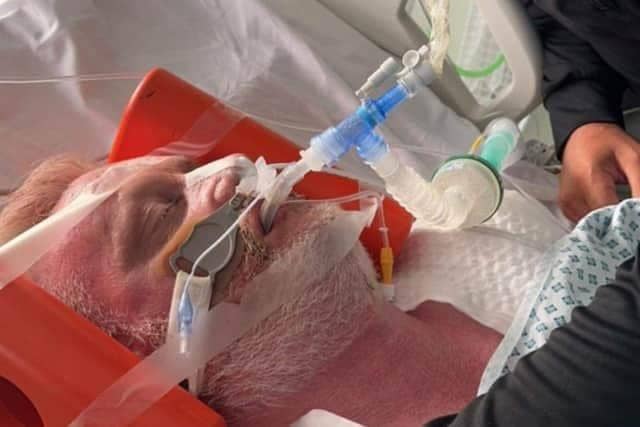 52-year-old Neil Anderson is still in a coma after plunging down an escalator at Doncaster Interchange.