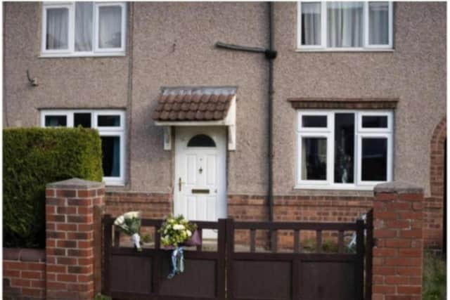 The house where Elon-Jase Ellis Joynes died after being savaged by a dog. (Photo: SWNS).