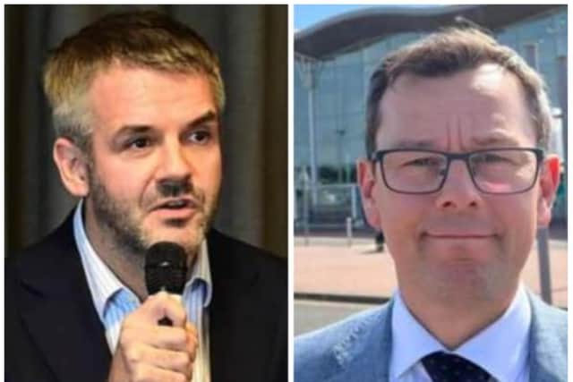 Oliver Coppard and Nick Fletcher have been trading criticisms of each other on social media.