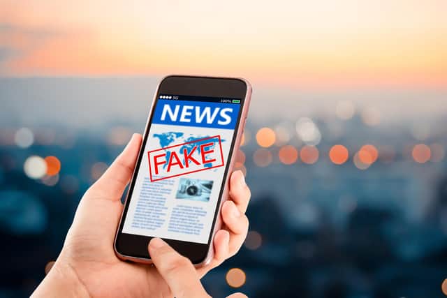 Here's how to avoid fake news. (Photo: Getty),