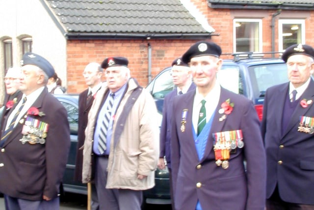 Kirkby Remembrance parade from 2006