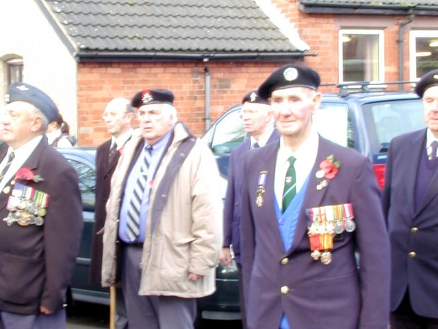 Kirkby Remembrance parade from 2006