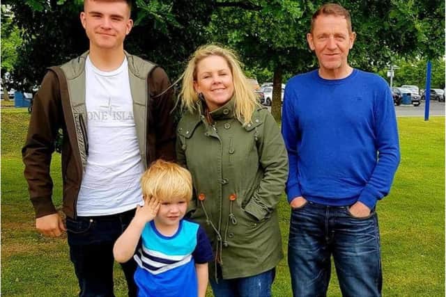 Kier says Nick was an amazing dad to sons WIlliam and Maxton.