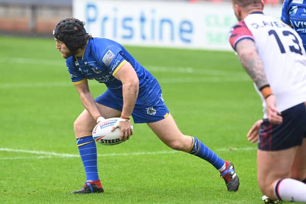 Greg Burns tires to get Dons on the front foot.