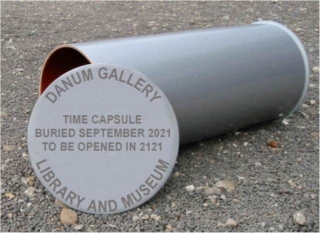 The time capsule will be buried for 100 years in Doncaster.